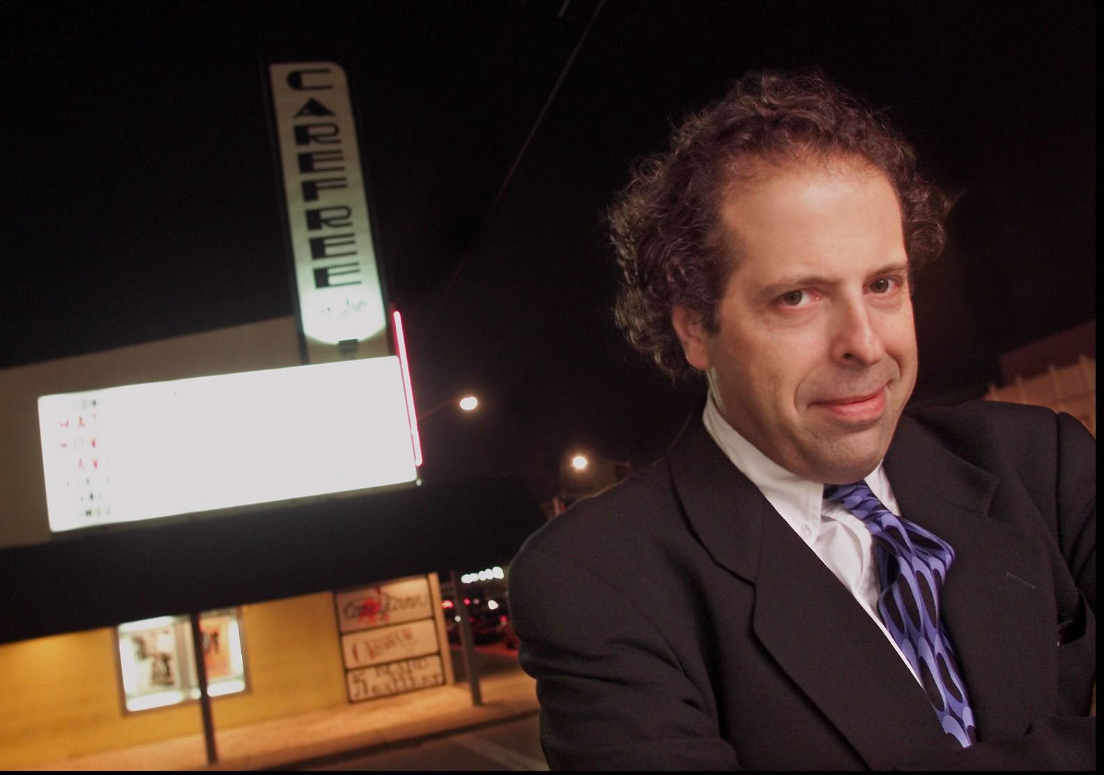 Owner of the Carefree Theatre Jon Stoll. Staff photo by Allen Eyestone